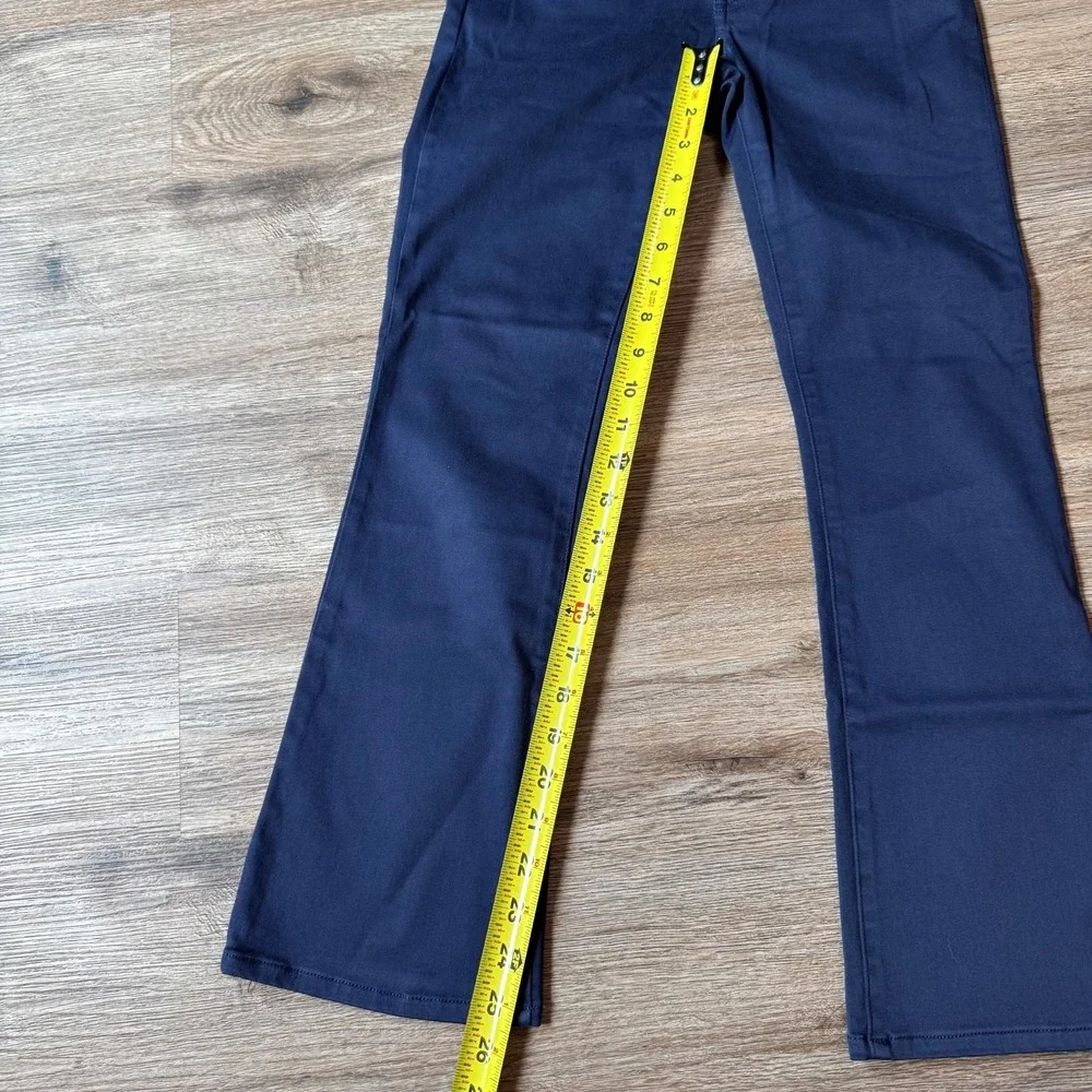 Madewell Jeans Cali Demi-Boot Stretch Casual | Navy‎ Blue | Womens Size 24